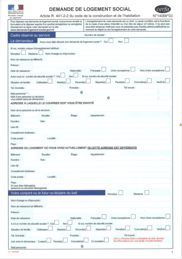 Comment Faire Une Demande De Logement Social Et Remplir Un Dossier Hlm ...